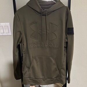 Under Armour Dark Green Freedom Hoodie